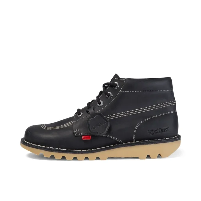 Kick Hi för vuxna, unisex, svart/vit