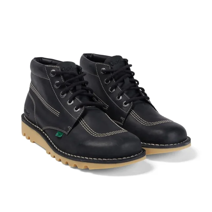 Kick Hi för vuxna, unisex, svart/vit