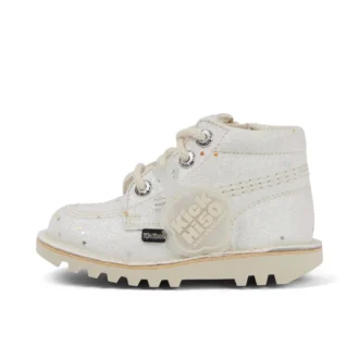 Kick Hi Glitter Boots White, unisex för spädbarn