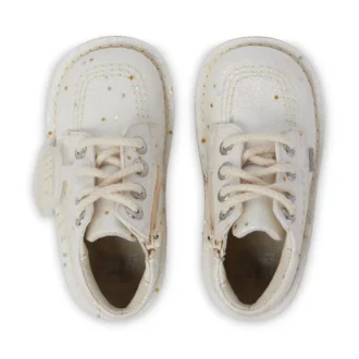 Kick Hi Glitter Boots White, unisex för spädbarn