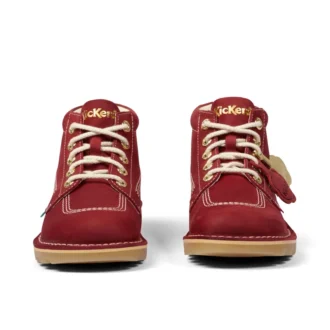 Kick Hi Goldie-stövlar för vuxna, unisex, röda
