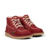 Kick Hi Goldie-stövlar för vuxna, unisex, röda