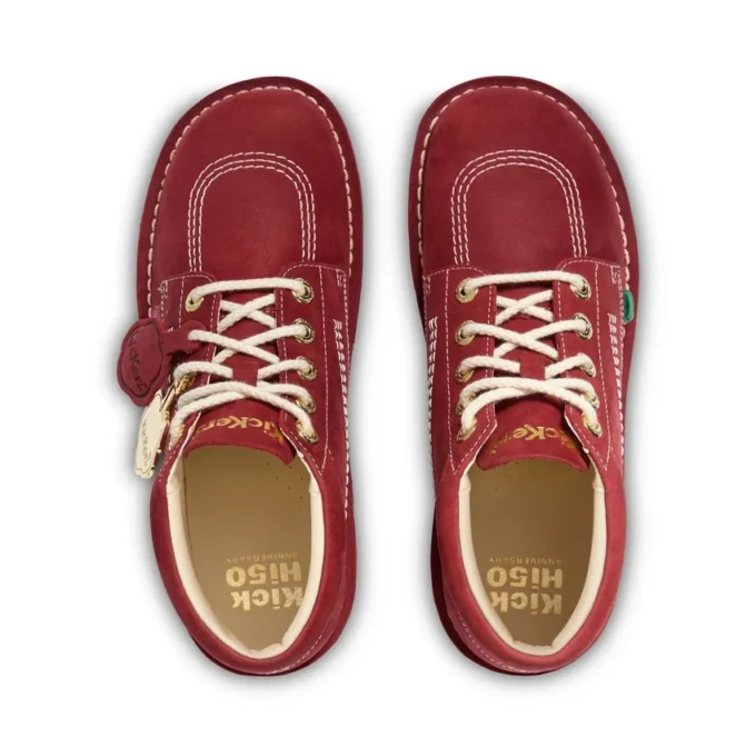 Kick Hi Goldie-stövlar för vuxna, unisex, röda