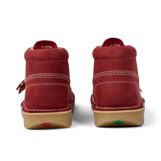 Kick Hi Goldie-stövlar för vuxna, unisex, röda