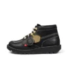 Kick Hi Goldie-stövlar för vuxna, unisex, svarta