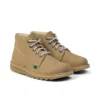 Kick Hi i läder för vuxna, unisex, sand