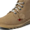 Kick Hi i läder för vuxna, unisex, sand