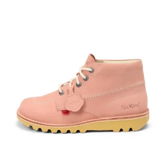 Kick Hi Nubuck ljusrosa för vuxna, unisex