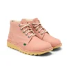 Kick Hi Nubuck ljusrosa för vuxna, unisex