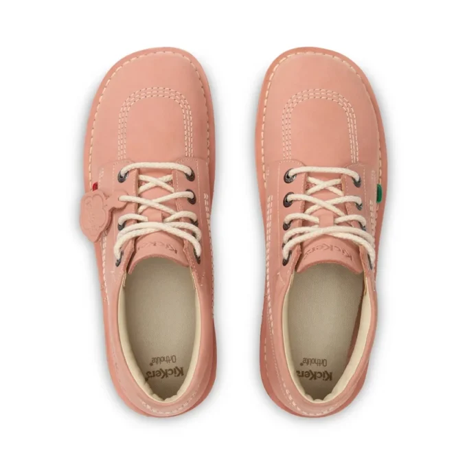 Kick Hi Nubuck ljusrosa för vuxna, unisex
