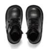 Kick Hi Padded läder svart för små pojkar Kick Hi Padded läder svart för små pojkar