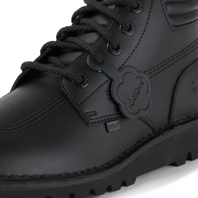 Kick Hi Padded Leather Black för vuxna män