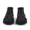 Kick Hi Stack Spot i läder för vuxna, unisex, svart