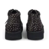 Kick Hi Stack Spot i läder för vuxna, unisex, svart