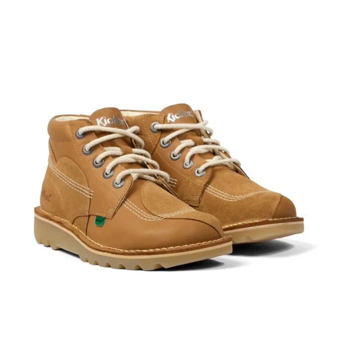 Kick Hi Stitch-stövlar för vuxna, unisex, tan