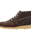 Kick Hi-stövlar i mocka för vuxna, unisex, bruna