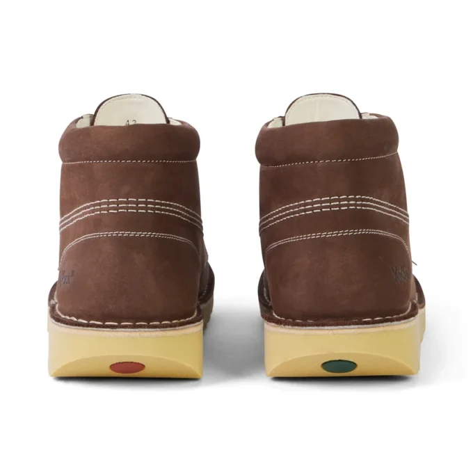 Kick Hi-stövlar i mocka för vuxna, unisex, bruna