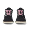 Kick Hi Winter Nubuck för små flickor, svart Kick Hi Winter Nubuck för små flickor, svart