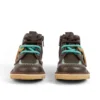 Kick Hi ZigZag-stövlar i läder för spädbarnspojkar, bruna Kick Hi ZigZag-stövlar i läder för spädbarnspojkar, bruna