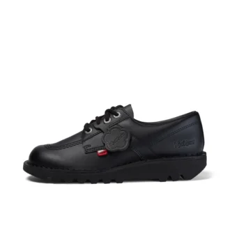 Kick Lo Leather Black för vuxna män