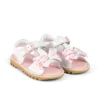 Kick Sandal för små flickor, läder, vita Kick Sandal för små flickor, läder, vita
