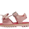 Kick Sandal i läder för små flickor, rosa Kick Sandal i läder för små flickor, rosa