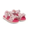 Kick Sandal i läder för små flickor, rosa Kick Sandal i läder för små flickor, rosa