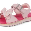 Kick Sandal i läder för små flickor, rosa Kick Sandal i läder för små flickor, rosa