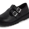 Kick T Double i läder för vuxna kvinnor, svart
