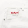 Kickers Classic Barrel Leg-jeans för vuxna kvinnor, vit Kickers Classic Barrel Leg-jeans för vuxna kvinnor, vit