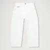 Kickers Classic Barrel Leg-jeans för vuxna kvinnor, vit Kickers Classic Barrel Leg-jeans för vuxna kvinnor, vit
