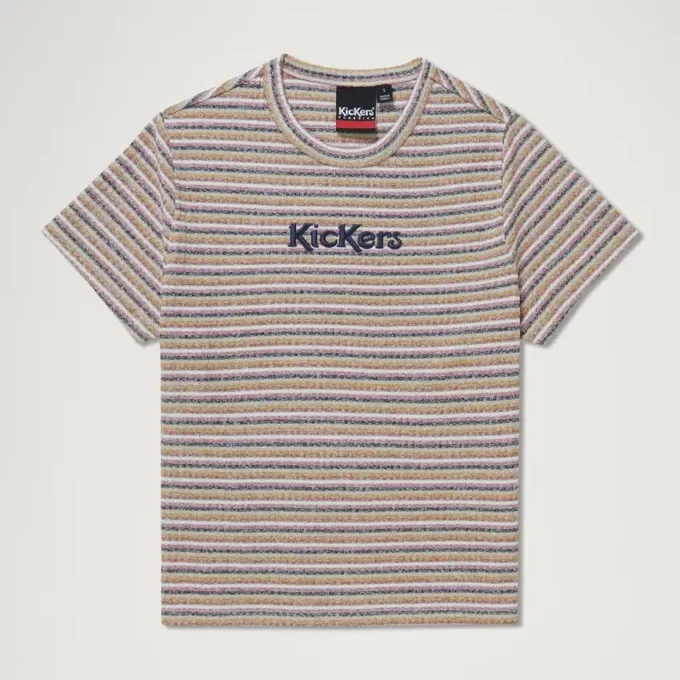 Kickers Classic Body Con T-shirt för vuxna kvinnor, flerfärgad Kickers Classic Body Con T-shirt för vuxna kvinnor, flerfärgad