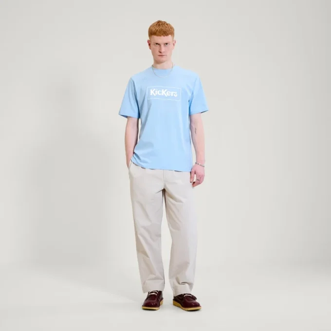 Kickers Classic Box Tee för vuxna män, blå