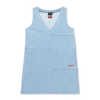 Kickers Classic Denim Mini Dress Blue för vuxna kvinnor