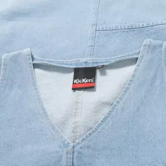 Kickers Classic Denim Mini Dress Blue för vuxna kvinnor