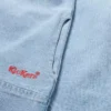 Kickers Classic Denim Mini Dress Blue för vuxna kvinnor Kickers Classic Denim Mini Dress Blue för vuxna kvinnor