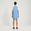Kickers Classic Denim Mini Dress Blue för vuxna kvinnor Kickers Classic Denim Mini Dress Blue för vuxna kvinnor