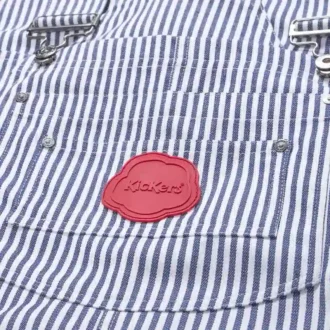 Kickers Classic Dungaree för vuxna kvinnor, blå/vit