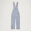 Kickers Classic Dungaree för vuxna kvinnor, blå/vit Kickers Classic Dungaree för vuxna kvinnor, blå/vit