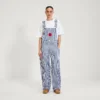 Kickers Classic Dungaree för vuxna kvinnor, blå/vit Kickers Classic Dungaree för vuxna kvinnor, blå/vit