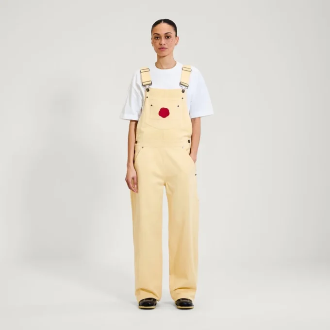 Kickers Classic Dungaree för vuxna kvinnor, gul Kickers Classic Dungaree för vuxna kvinnor, gul