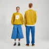 Kickers Classic Jacquard Knit Yellow för vuxna, unisex Kickers Classic Jacquard Knit Yellow för vuxna, unisex