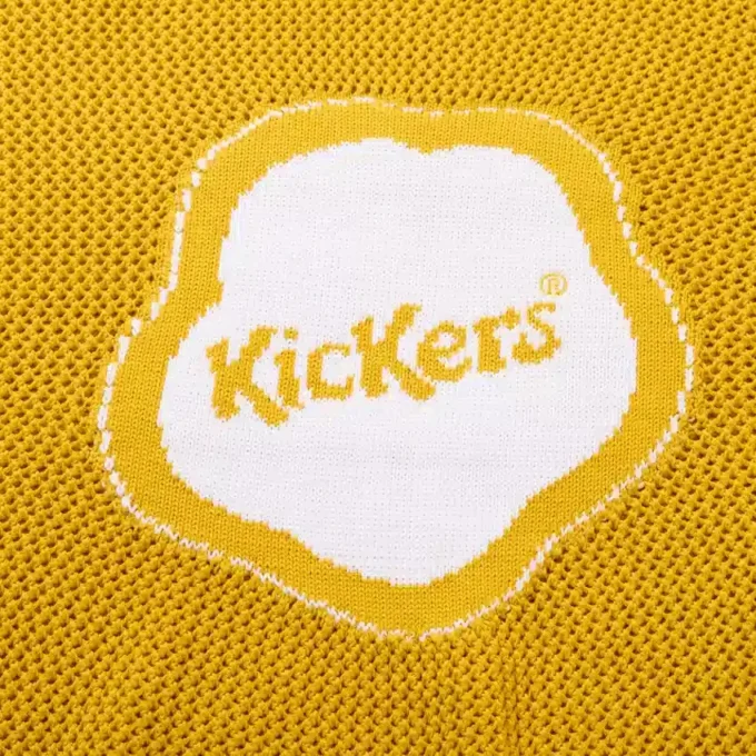Kickers Classic Jacquard Knit Yellow för vuxna, unisex Kickers Classic Jacquard Knit Yellow för vuxna, unisex
