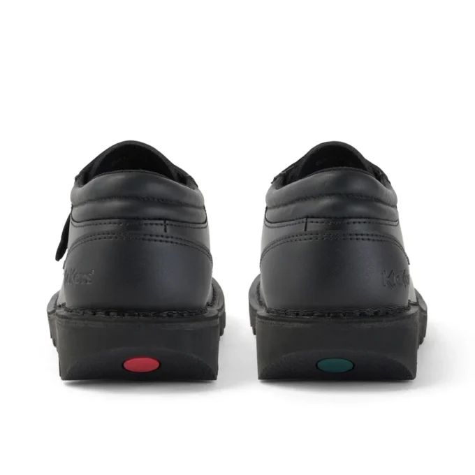 Kickers Classic Kick Lo Padded Leather för vuxna män, svart Kickers Classic Kick Lo Padded Leather för vuxna män, svart