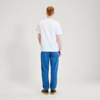 Kickers Classic kortärmad T-shirt för vuxna män, vit