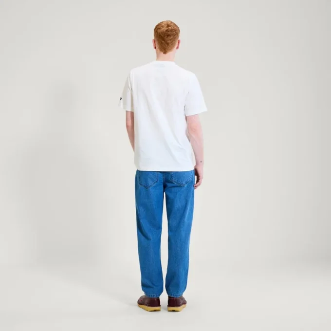 Kickers Classic kortärmad T-shirt för vuxna män, vit