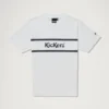 Kickers Classic kortärmad T-shirt för vuxna män, vit