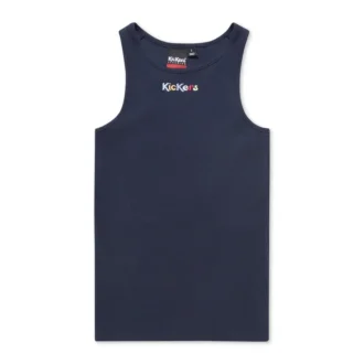 Kickers Classic Ribbed Vest Navy för vuxna kvinnor