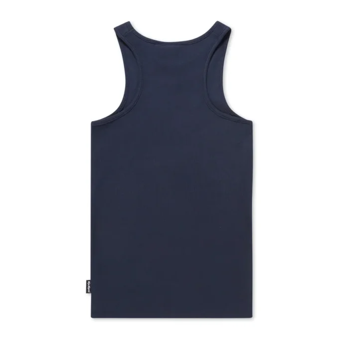 Kickers Classic Ribbed Vest Navy för vuxna kvinnor Kickers Classic Ribbed Vest Navy för vuxna kvinnor