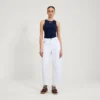 Kickers Classic Ribbed Vest Navy för vuxna kvinnor Kickers Classic Ribbed Vest Navy för vuxna kvinnor